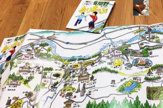 完成 松阪の小さな田舎のイラストマップ作りを追ってみたfinal いなかまちあるきマップ 三重県 に暮らす 旅するwebマガジン Otonamie オトナミエ
